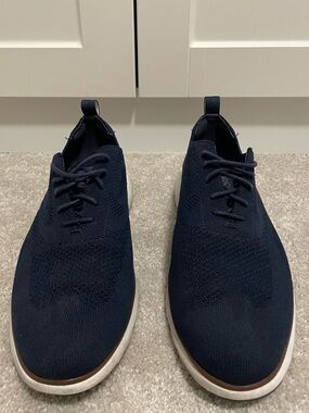 Cole Haan Men's ZeroGrand Navy Stitchlite Lace-Up Sneakers